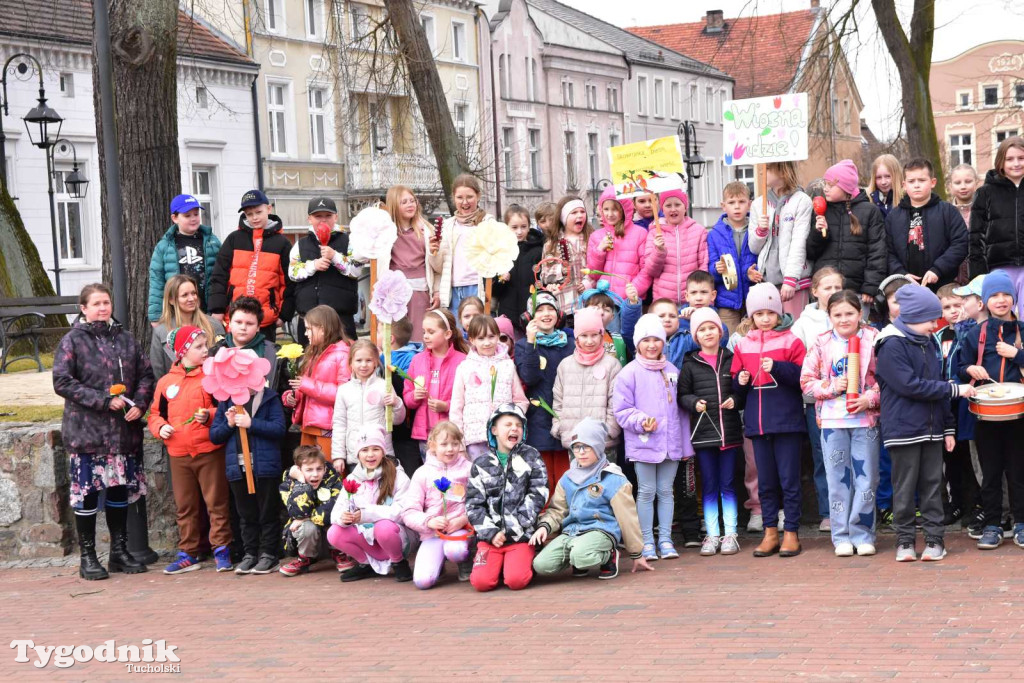 Uczniowie tucholskiej \