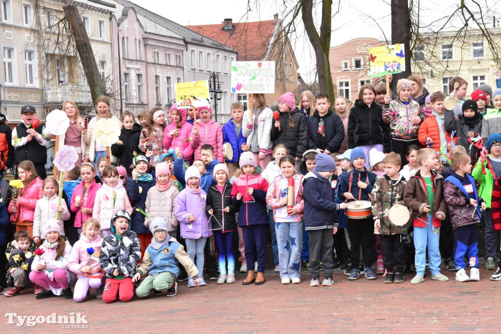 Uczniowie tucholskiej \