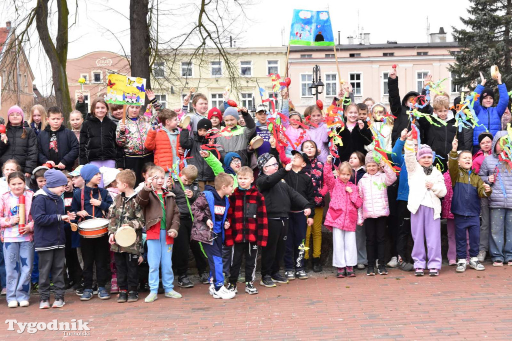 Uczniowie tucholskiej \