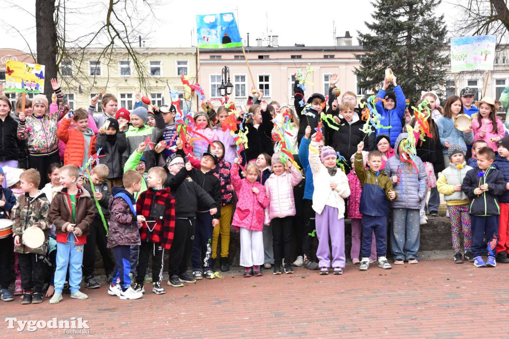 Uczniowie tucholskiej \