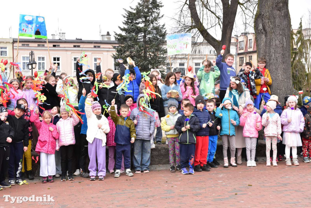 Uczniowie tucholskiej \