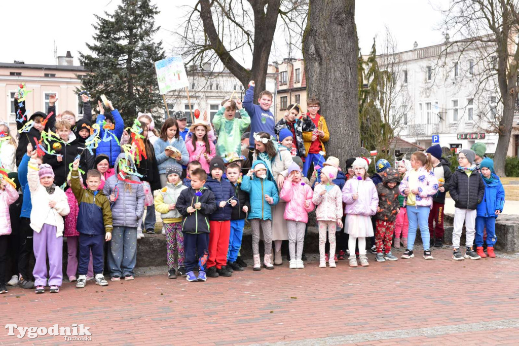 Uczniowie tucholskiej \