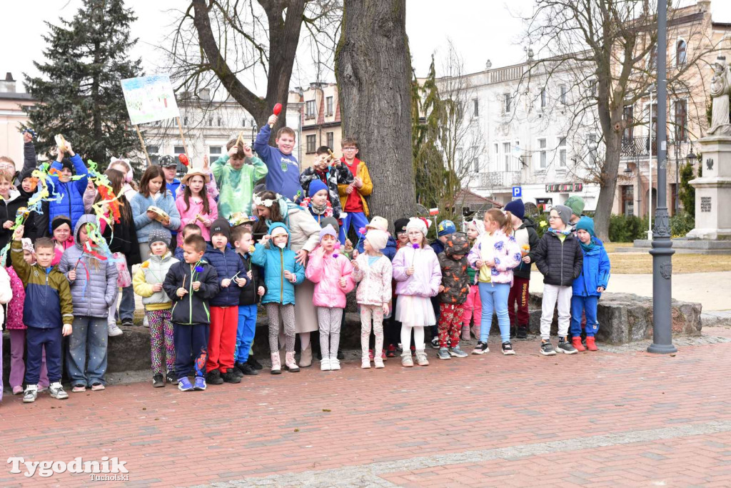 Uczniowie tucholskiej \