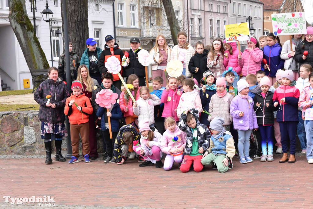 Uczniowie tucholskiej \