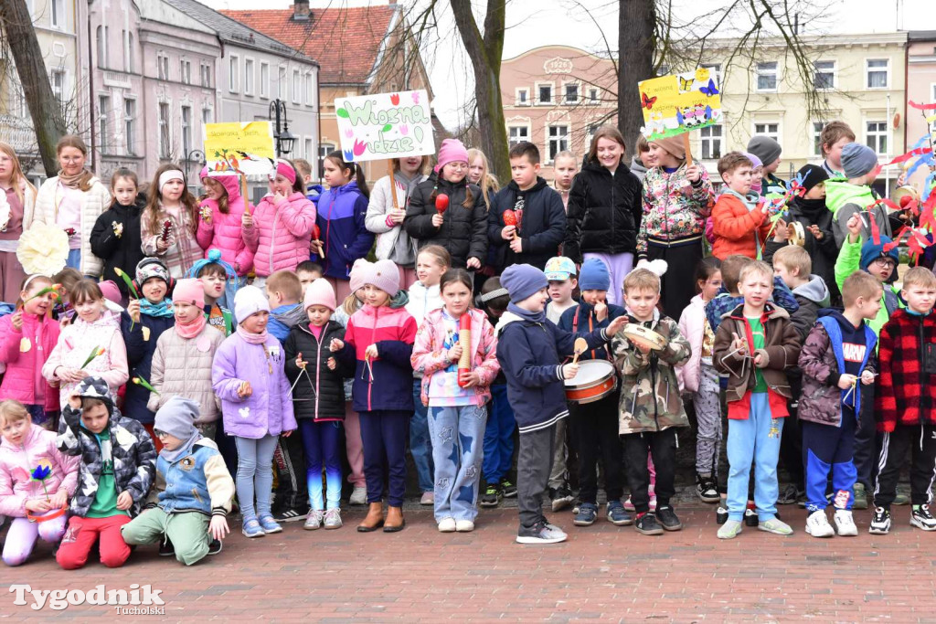 Uczniowie tucholskiej \