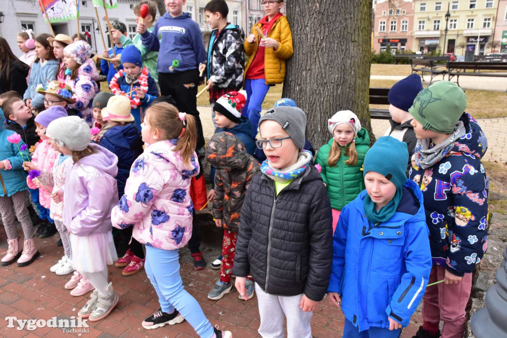 Uczniowie tucholskiej \