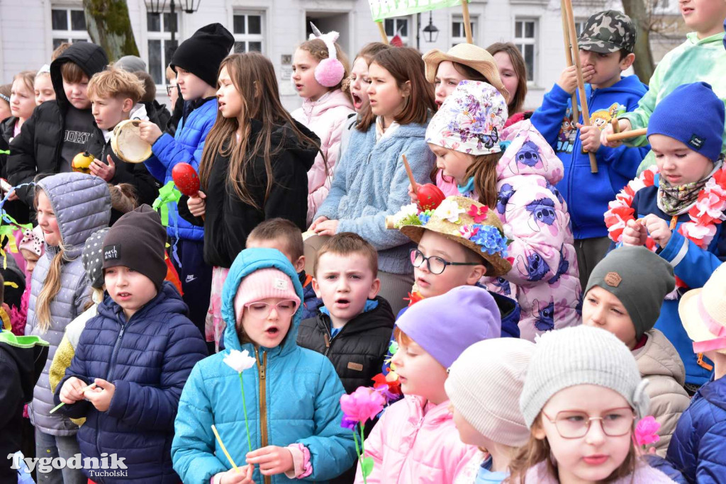 Uczniowie tucholskiej \