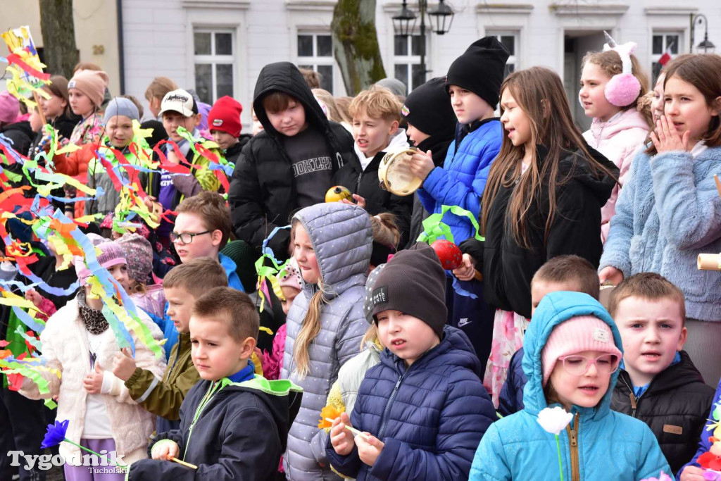 Uczniowie tucholskiej \