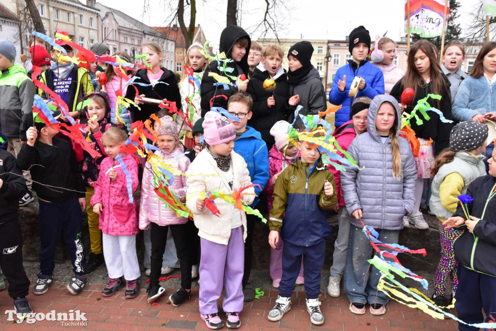 Uczniowie tucholskiej \