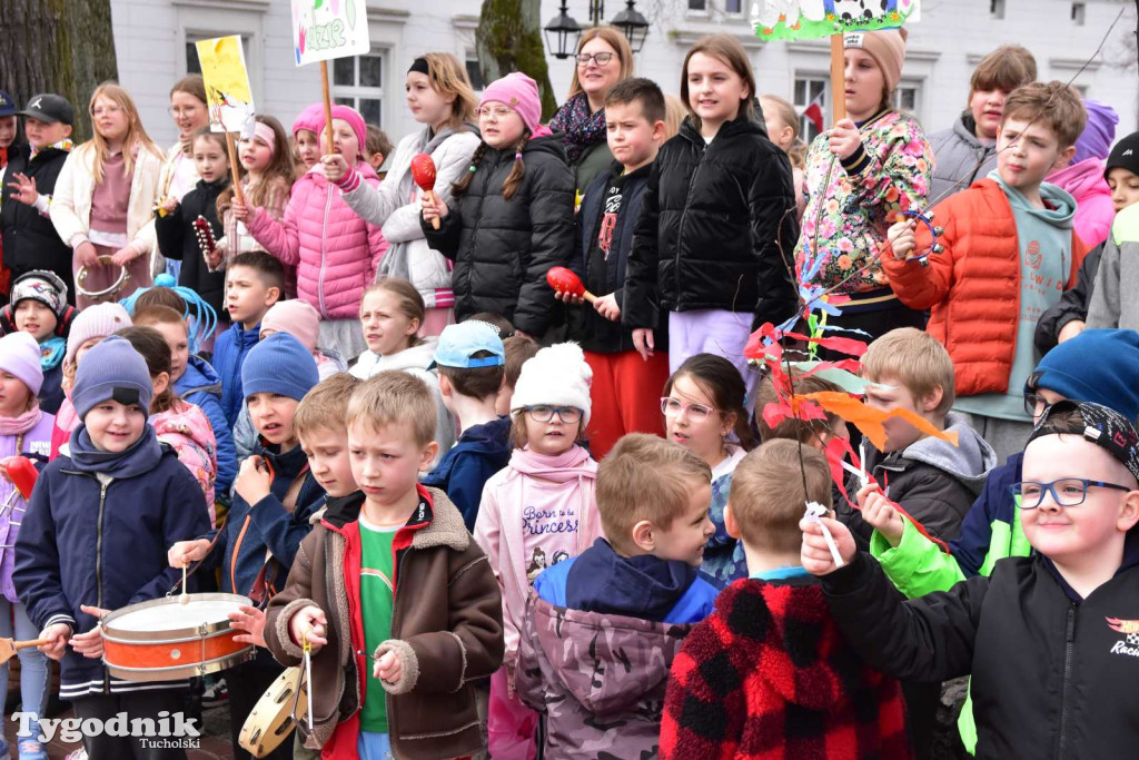 Uczniowie tucholskiej \