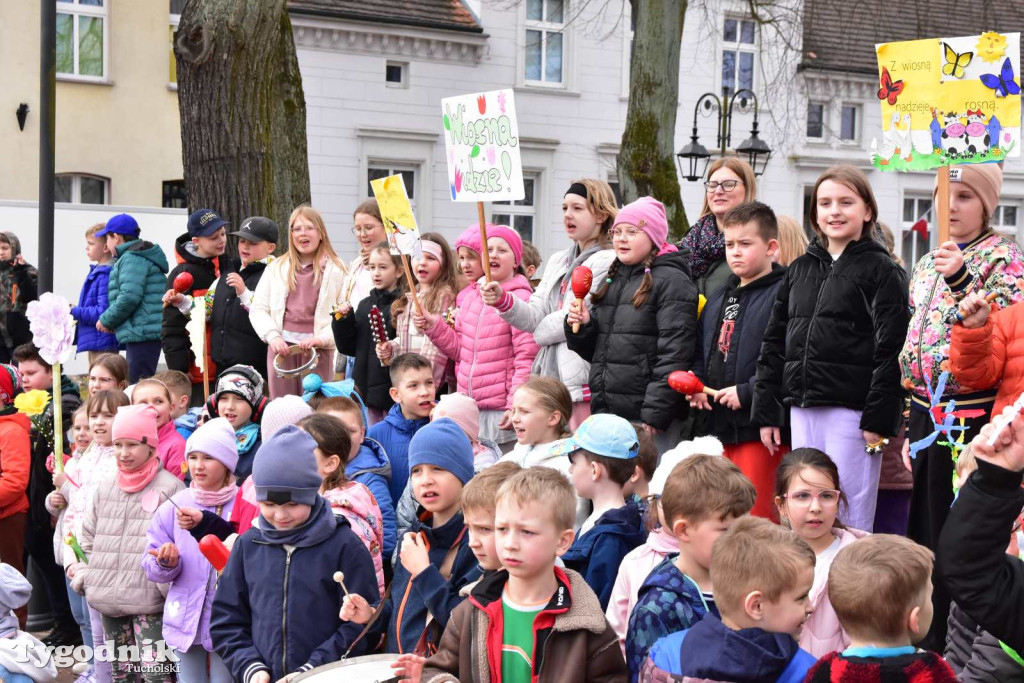 Uczniowie tucholskiej \