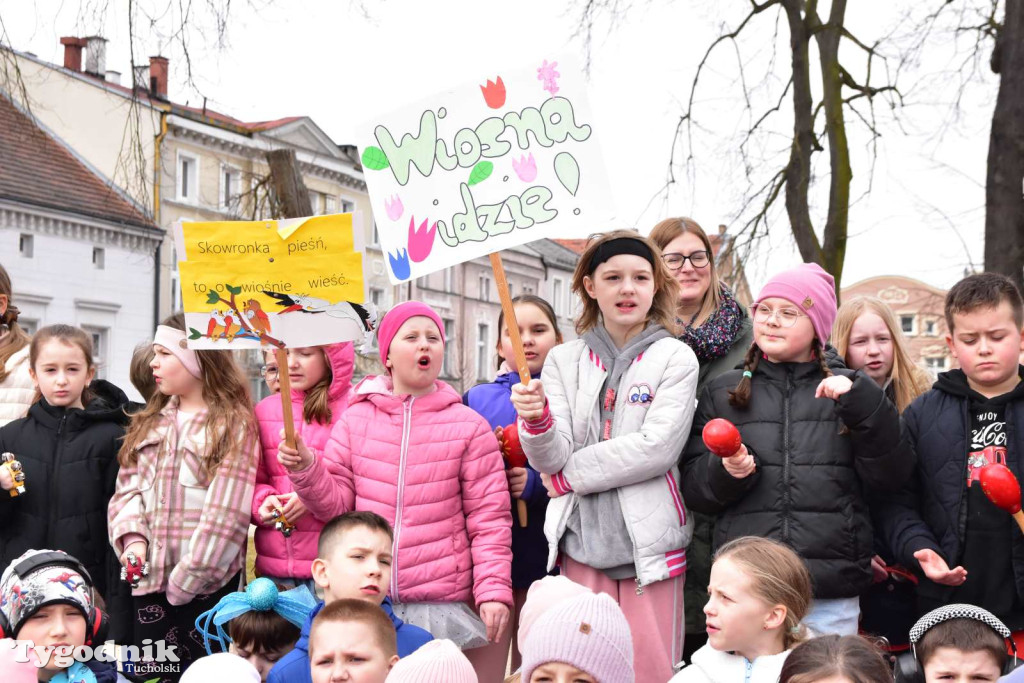 Uczniowie tucholskiej \