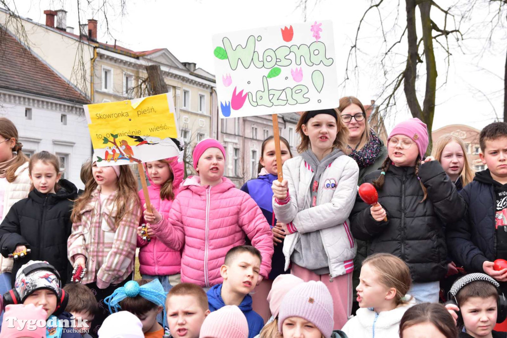 Uczniowie tucholskiej \