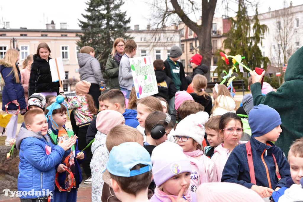 Uczniowie tucholskiej \