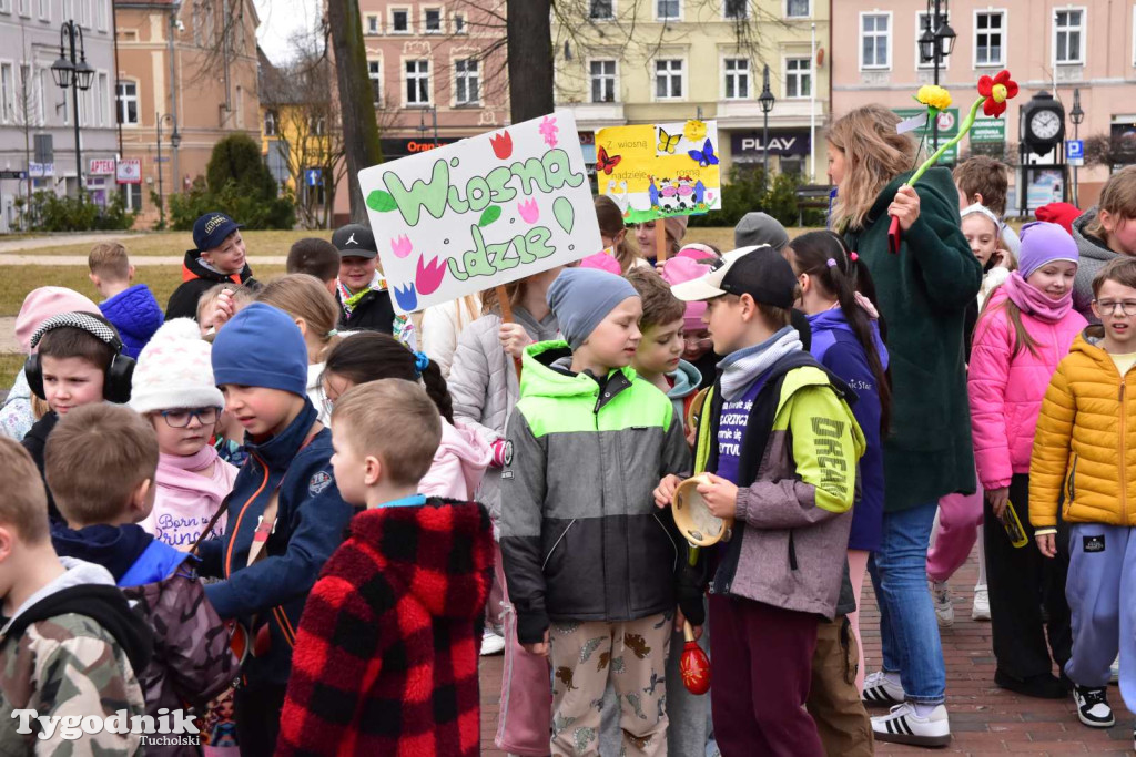 Uczniowie tucholskiej \