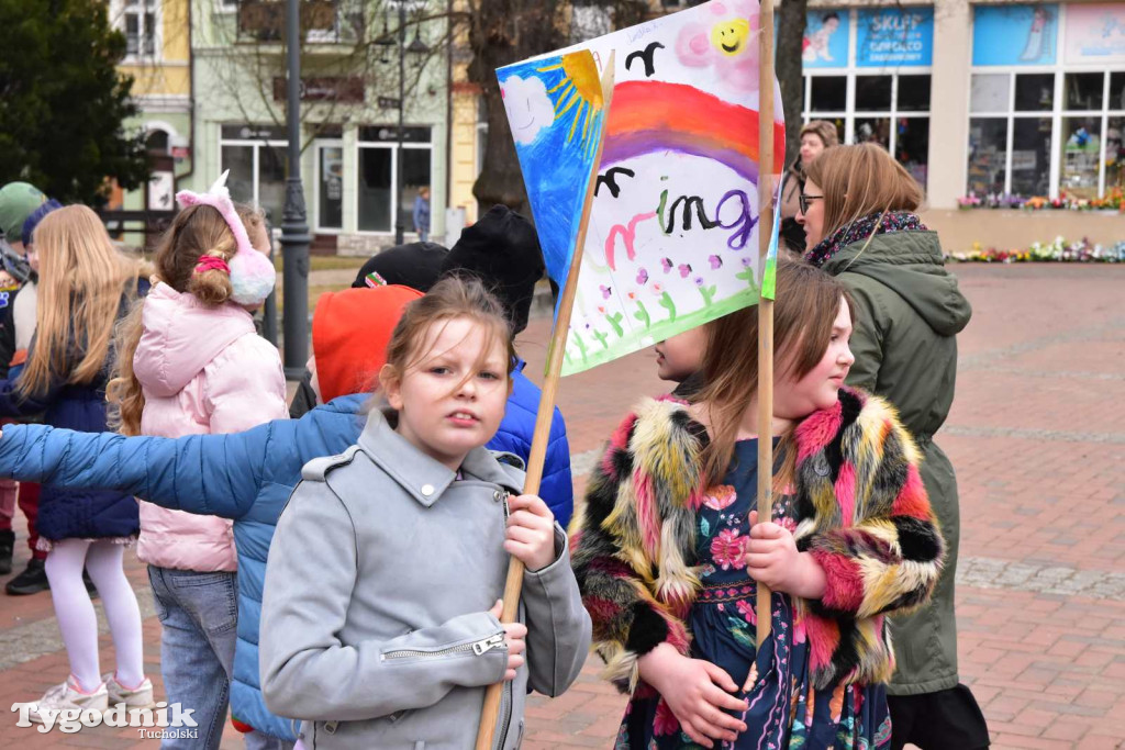 Uczniowie tucholskiej \