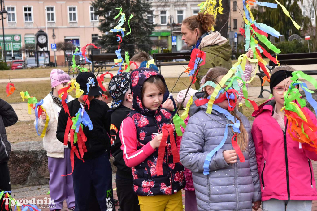 Uczniowie tucholskiej \