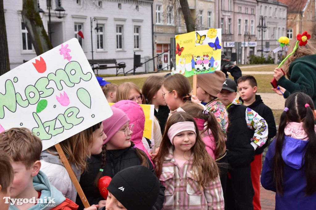 Uczniowie tucholskiej \