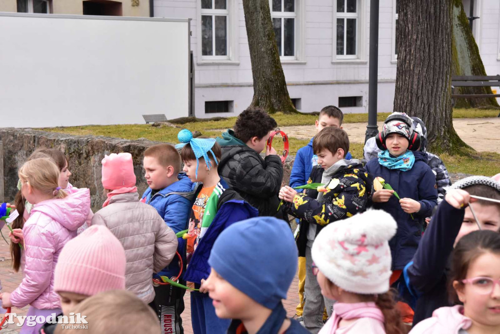 Uczniowie tucholskiej \