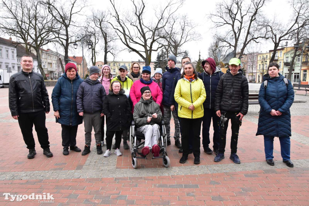 Uczniowie tucholskiej \