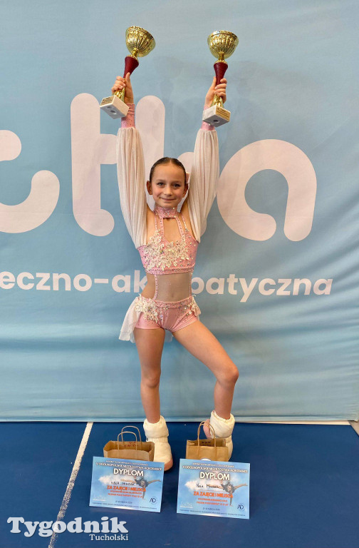 Grad medali Fitnessu Sportowego Tuchola na zawodach w Wejherowie