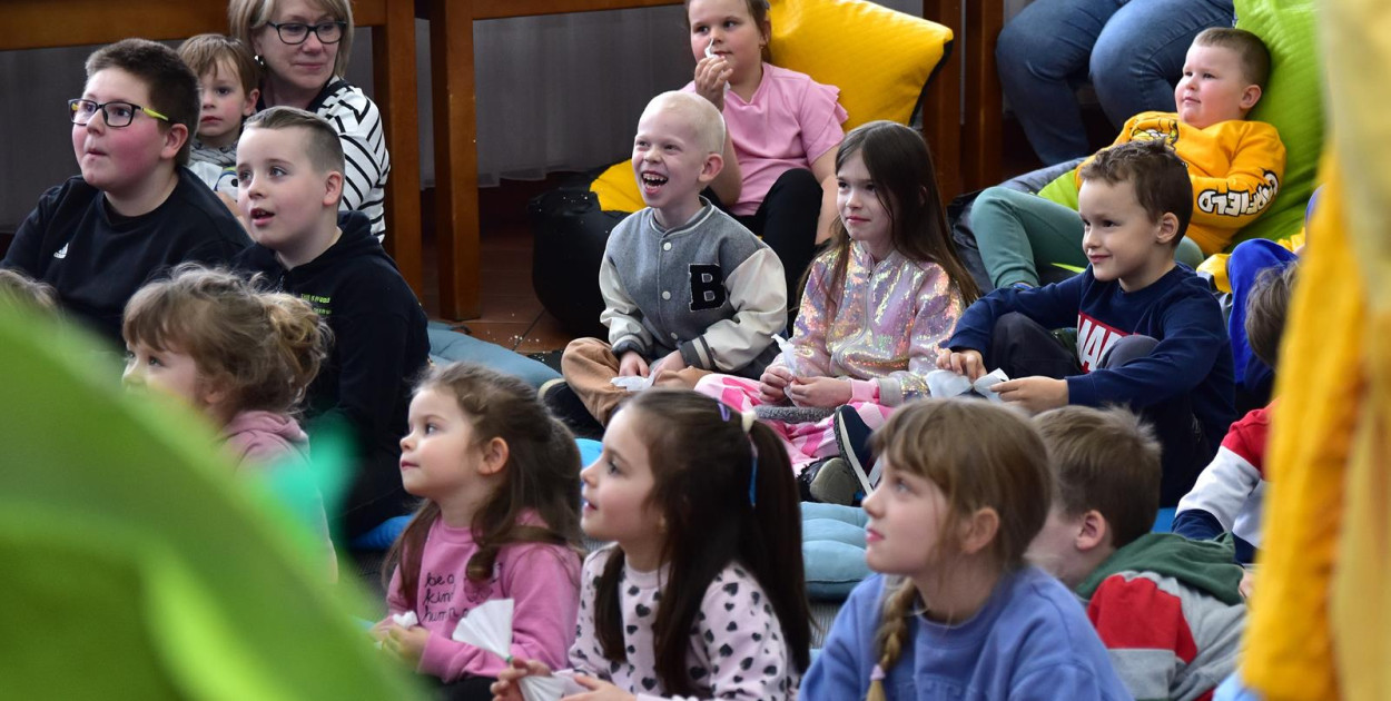 Spektakl lalkowy w B-CK w Kęsowie