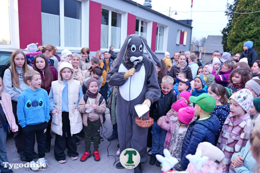 Dzieci z Cekcyna odnalazły zająca! Przedświąteczna impreza