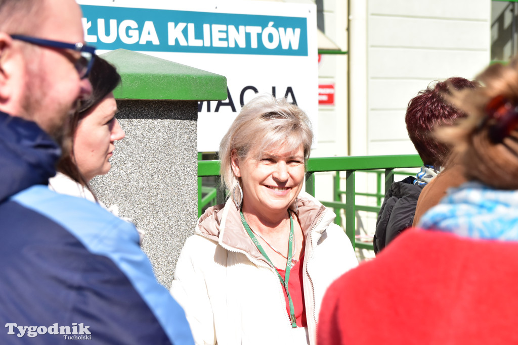 Tuchola: Protest pracowników inspektoratu Zakładu Ubezpieczeń Społecznych