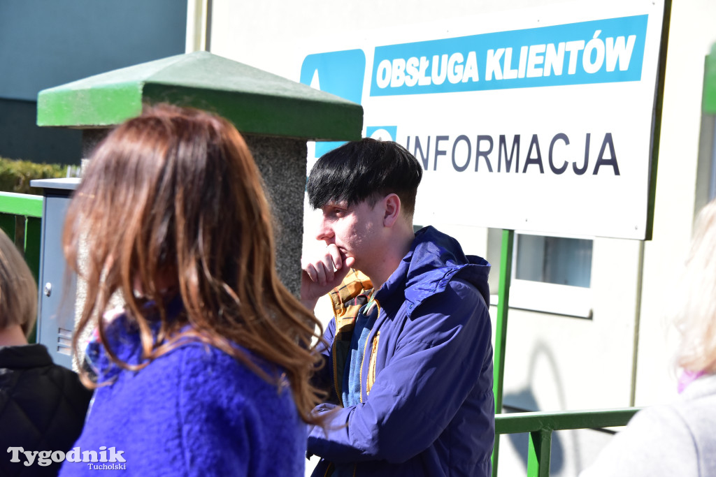 Tuchola: Protest pracowników inspektoratu Zakładu Ubezpieczeń Społecznych