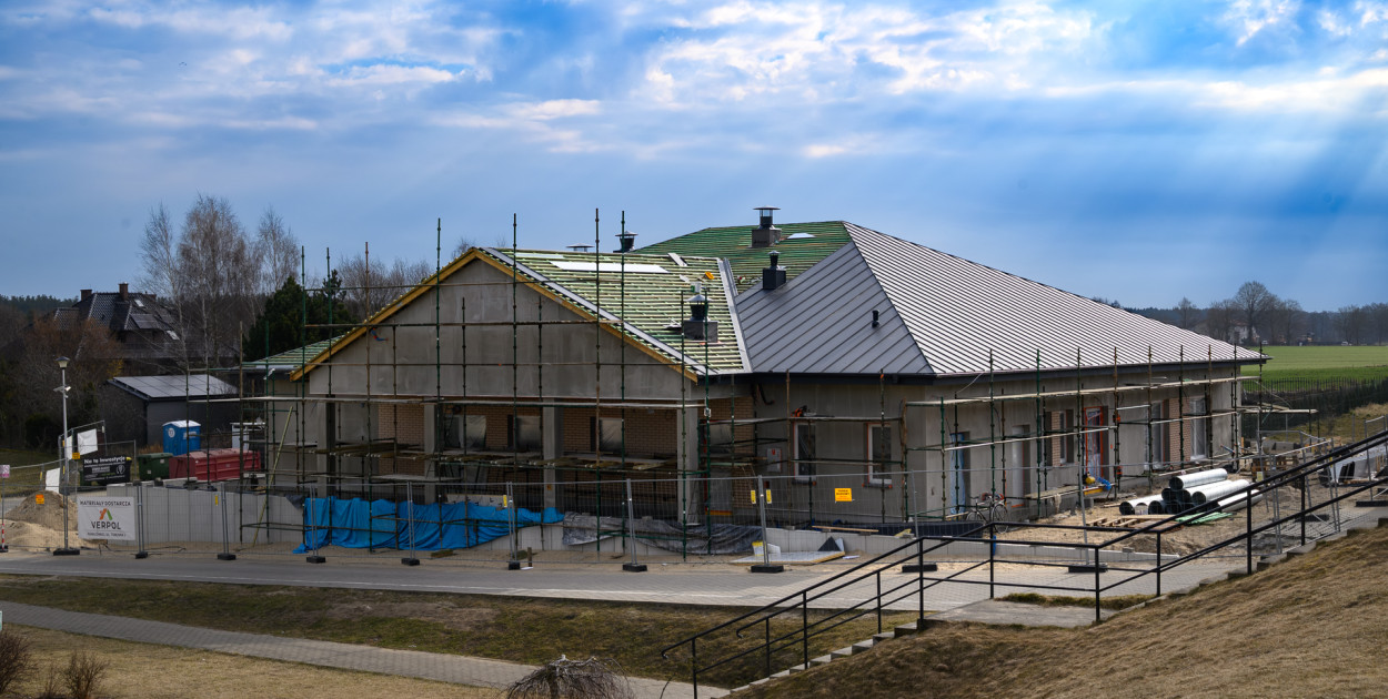 Budowa żłobka w Cekcynie - decydująca faza