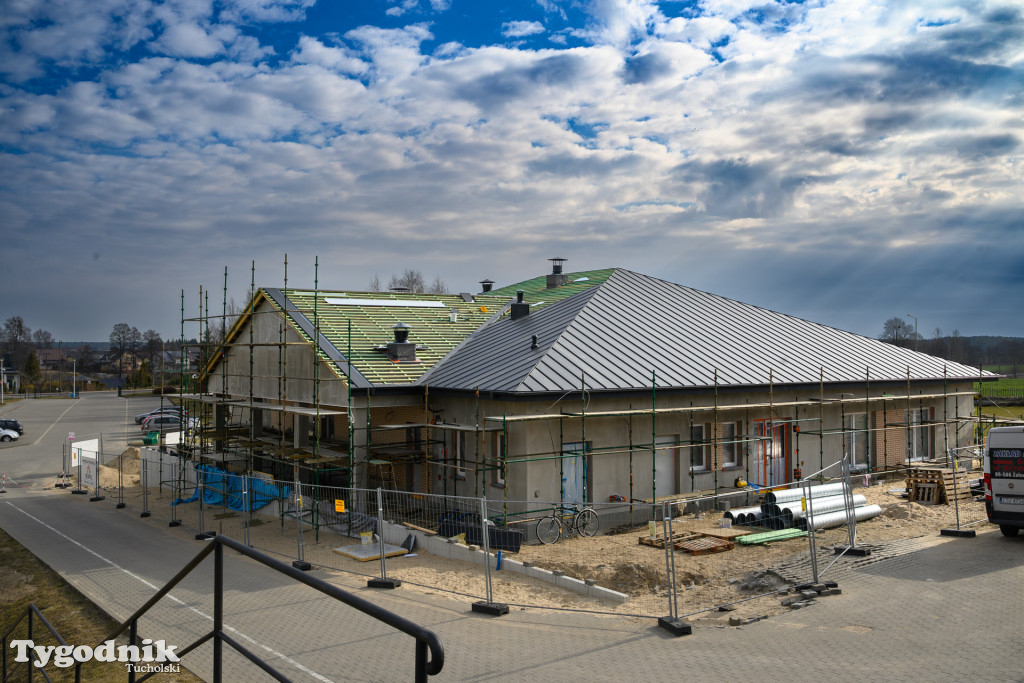 Budowa żłobka w Cekcynie - decydująca faza