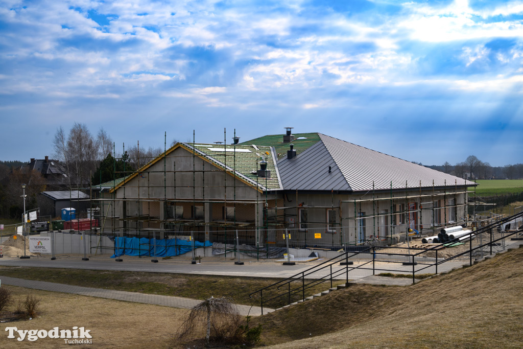 Budowa żłobka w Cekcynie - decydująca faza