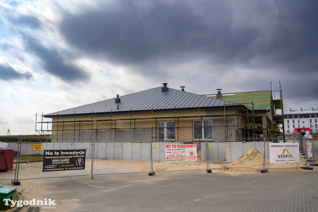 Budowa żłobka w Cekcynie - decydująca faza