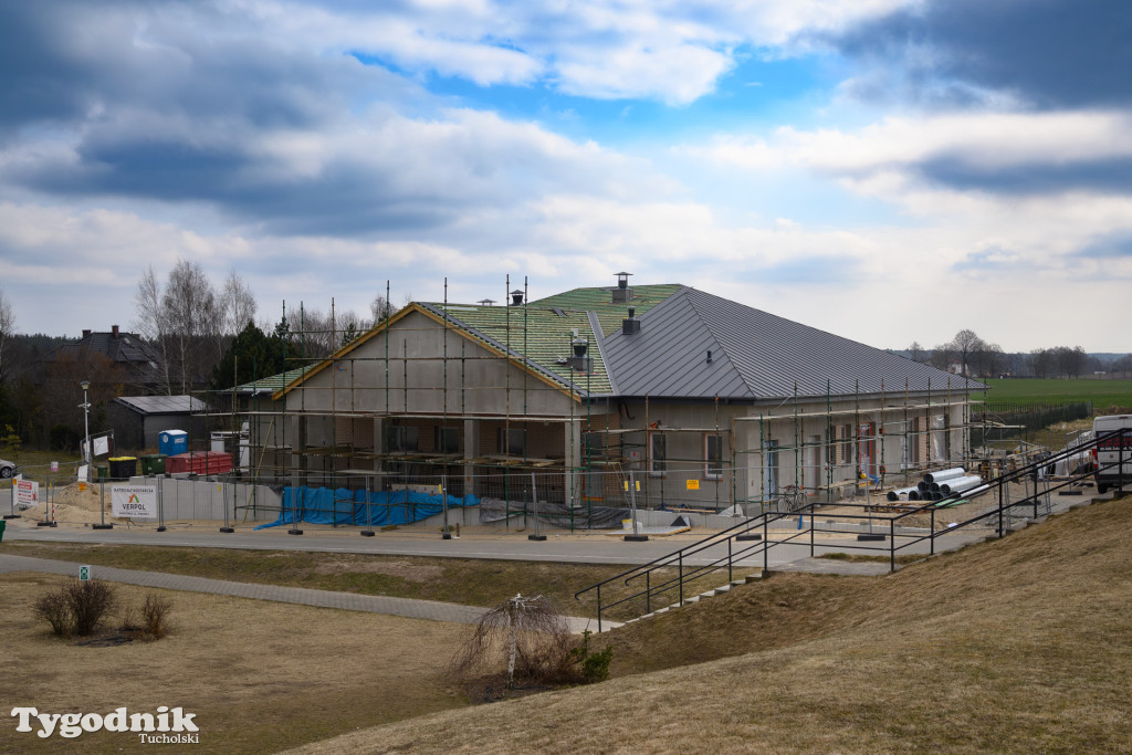 Budowa żłobka w Cekcynie - decydująca faza