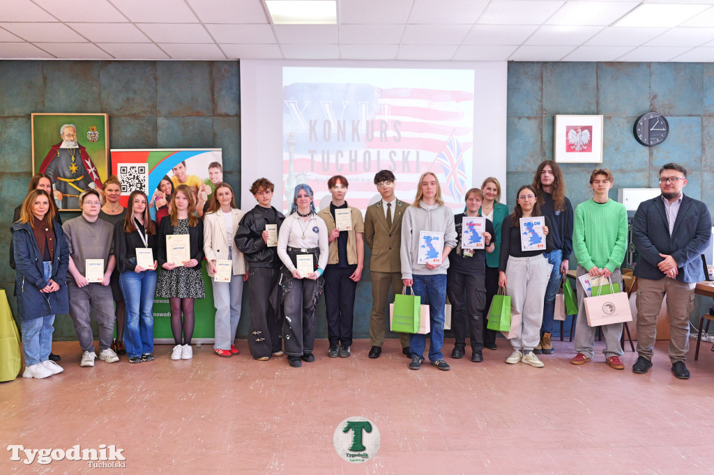 Ponadregionalny konkurs języka angielskiego w Tucholi