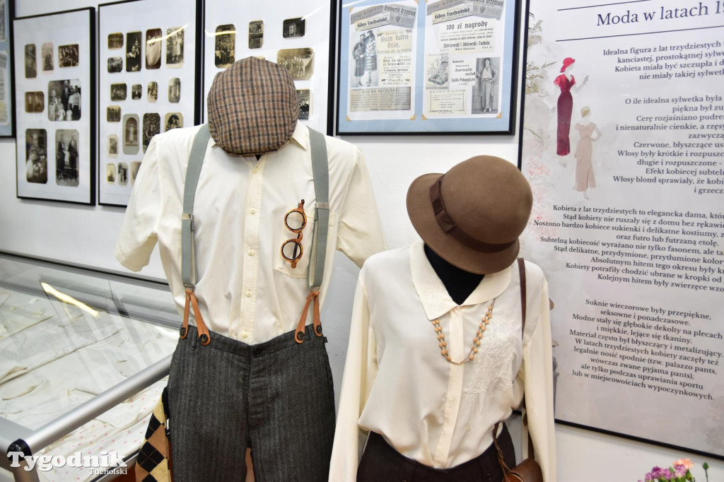 Wystawa o modzie  w Muzeum Borów Tucholskich