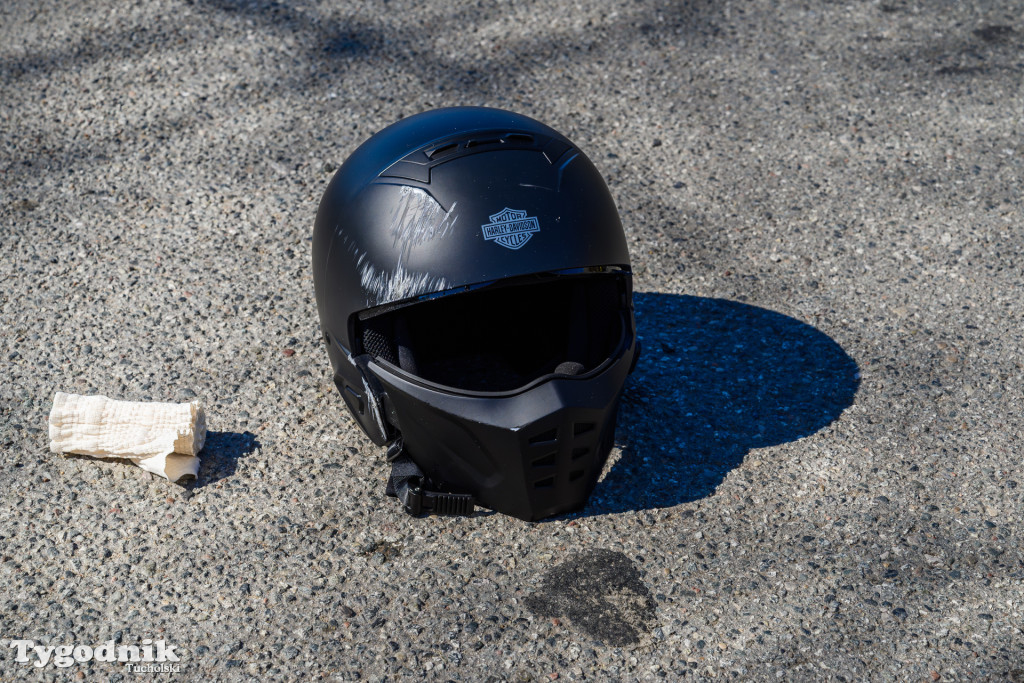 Wypadek w Kęsowie przy ośrodku zdrowia (19 kwietnia)