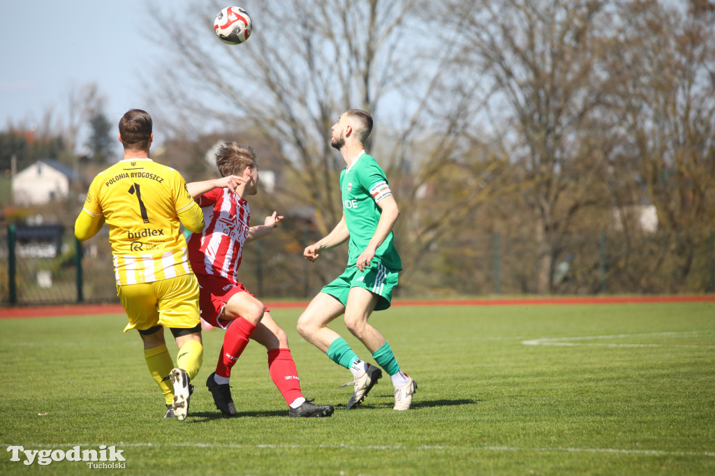 Klasa okręgowa: Tucholanka Tuchola - Polonia Bydgoszcz 3:2 (0:1)