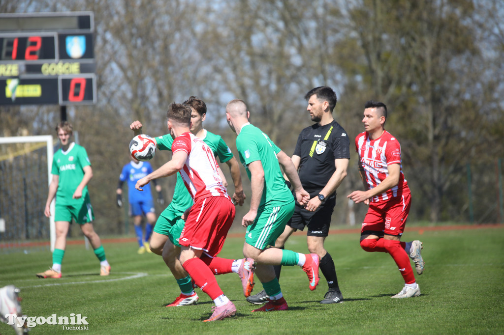 Klasa okręgowa: Tucholanka Tuchola - Polonia Bydgoszcz 3:2 (0:1)
