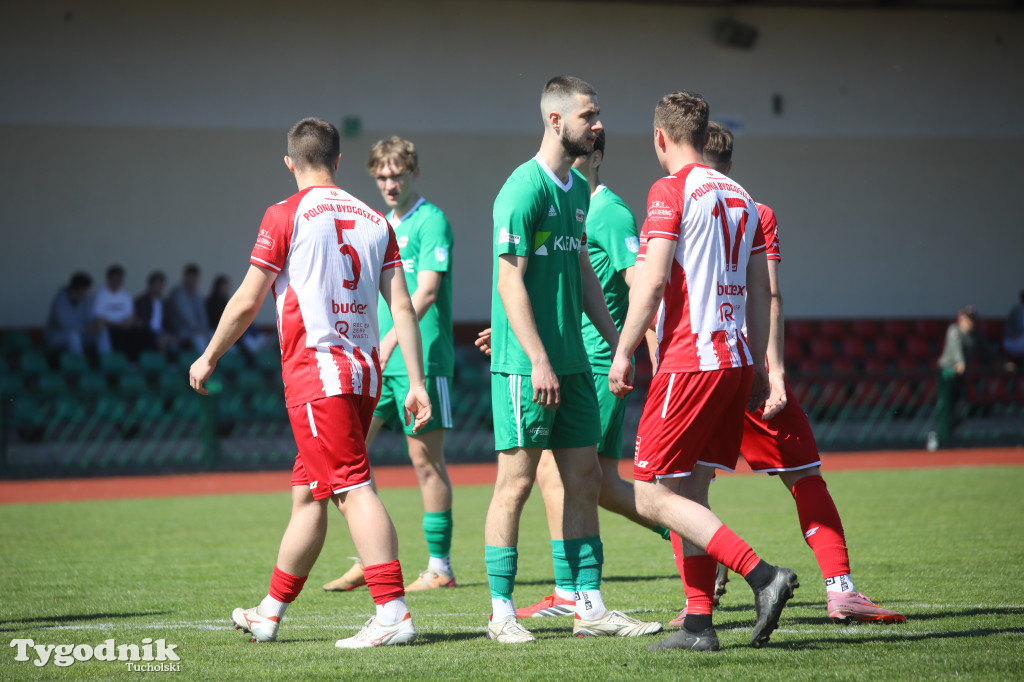 Klasa okręgowa: Tucholanka Tuchola - Polonia Bydgoszcz 3:2 (0:1)