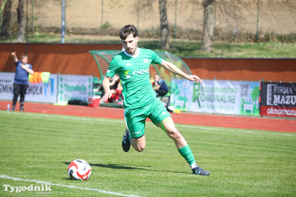 Klasa okręgowa: Tucholanka Tuchola - Polonia Bydgoszcz 3:2 (0:1)