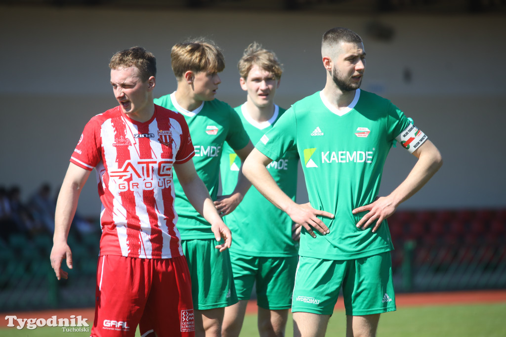 Klasa okręgowa: Tucholanka Tuchola - Polonia Bydgoszcz 3:2 (0:1)