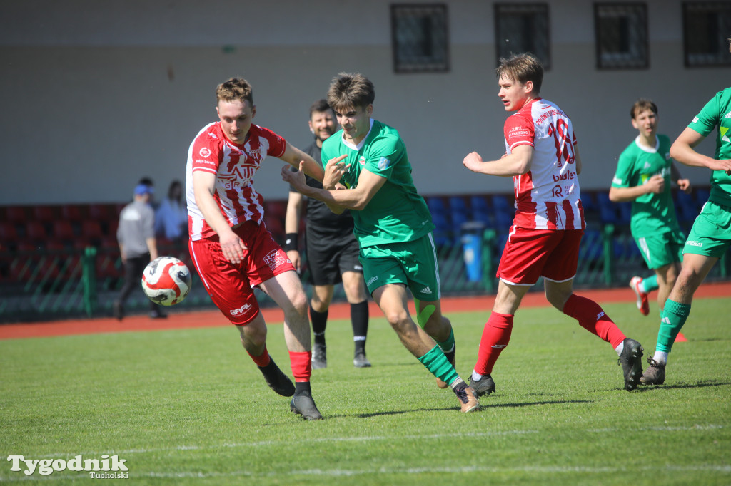 Klasa okręgowa: Tucholanka Tuchola - Polonia Bydgoszcz 3:2 (0:1)