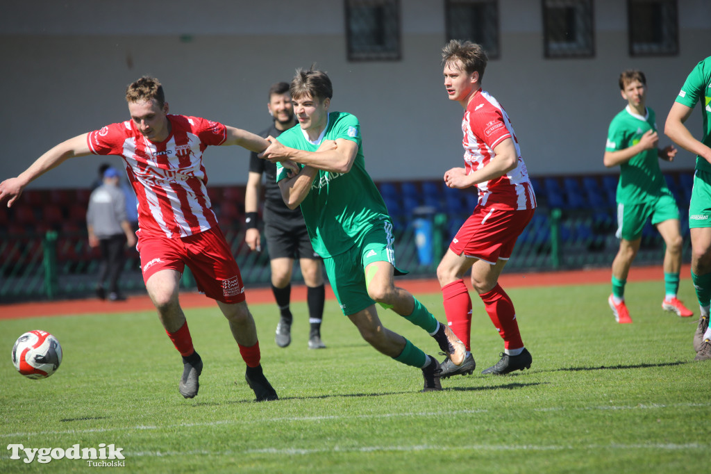 Klasa okręgowa: Tucholanka Tuchola - Polonia Bydgoszcz 3:2 (0:1)