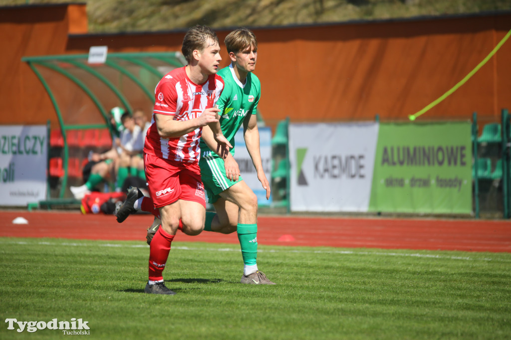 Klasa okręgowa: Tucholanka Tuchola - Polonia Bydgoszcz 3:2 (0:1)