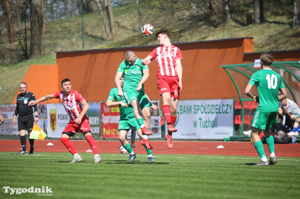 Klasa okręgowa: Tucholanka Tuchola - Polonia Bydgoszcz 3:2 (0:1)