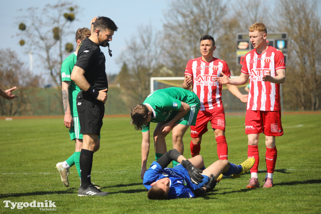 Klasa okręgowa: Tucholanka Tuchola - Polonia Bydgoszcz 3:2 (0:1)