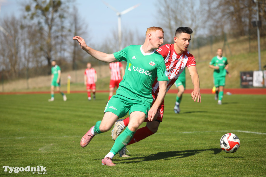 Klasa okręgowa: Tucholanka Tuchola - Polonia Bydgoszcz 3:2 (0:1)
