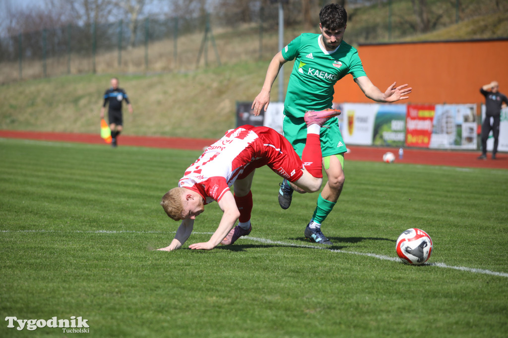 Klasa okręgowa: Tucholanka Tuchola - Polonia Bydgoszcz 3:2 (0:1)