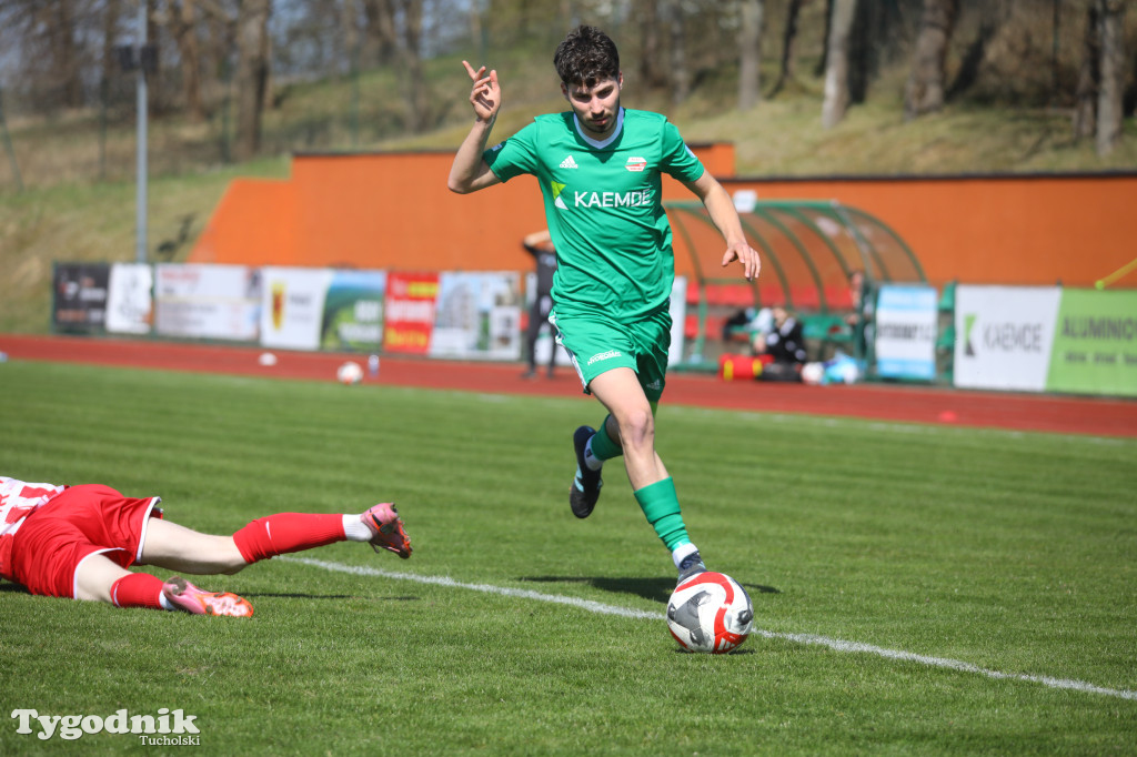 Klasa okręgowa: Tucholanka Tuchola - Polonia Bydgoszcz 3:2 (0:1)